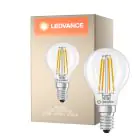 Ledvance Classic LED E14 Poire Filament Claire 2.5W 470lm - 827 Blanc Très Chaud | Dimmable - Équivalent 40W